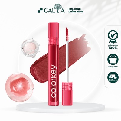 Son Colorkey Kem Nhung, Mịn Lì, Mềm Mượt Trên Môi - Colorkey Airy Velvet Lip Lacquer 3g/2.5g