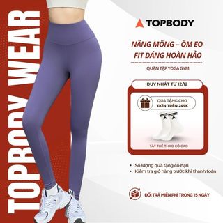  Quần Tập Yoga Gym Co Giãn Thoáng Khí Tập Thể Thao Gym Yoga Pilates - QUAYG01 
