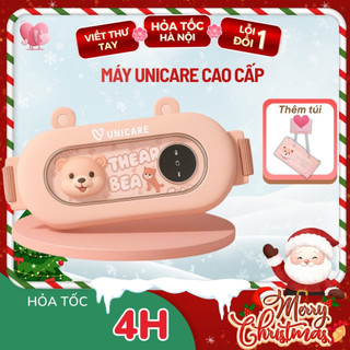  Máy massage ấm bụng Unicare đai chườm bụng giảm đau bụng kinh kèm túi quà tặng sinh nhật cho nữ - Bảo hành 6 tháng 