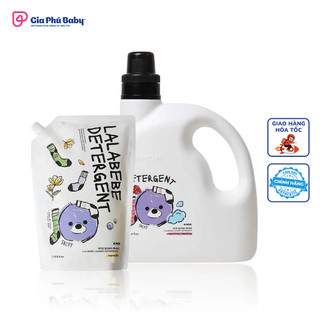 Nước Giặt Thuần Chay K-Mom LalaBebe Hàn Quốc Chính Hãng – Hương Ban Mai / Mộc Lan – An Toàn Cho Bé