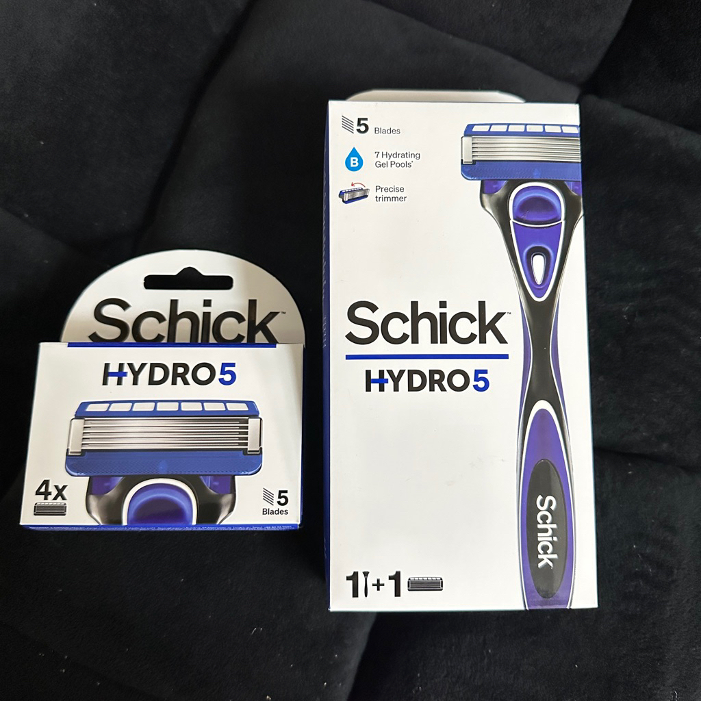 Dao cạo thay lưỡi và hộp lưỡi dao cạo dành cho nam Schick hydro 5
