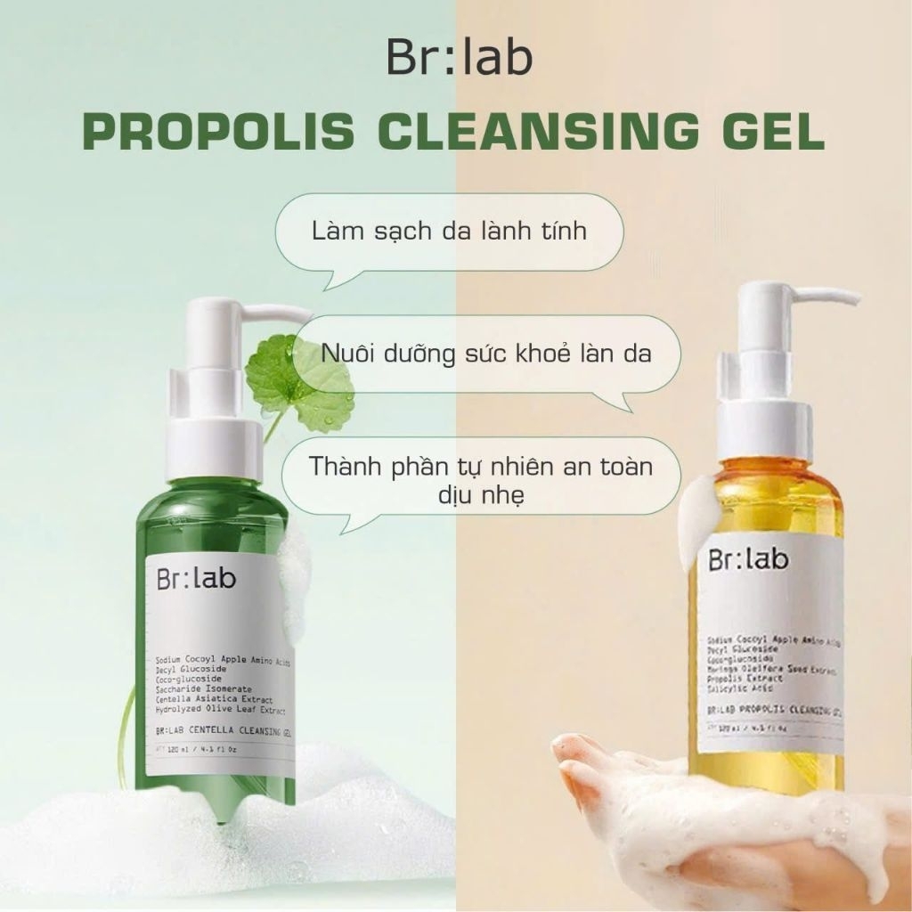 Sữa rửa mặt br.lab Hàn Quốc chính hãng