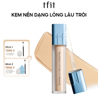  TFIT Kem Nền Mỏng Nhẹ 15g Che Phủ Cao Lớp Nền Duy Trì Lên Đến 24h Buildable Fit Spatula Foundation 