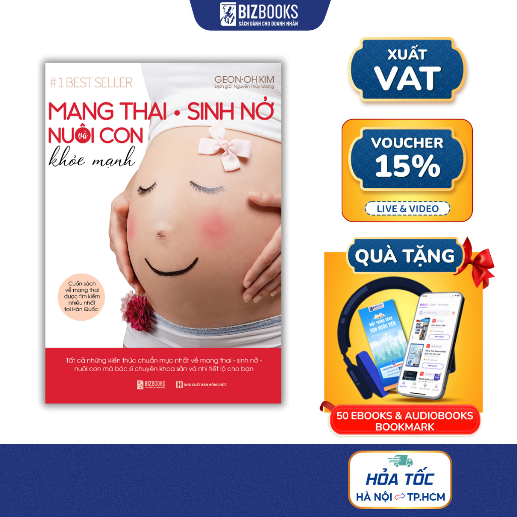 Mang Thai Sinh Nở Và Nuôi Con Khỏe Mạnh - Sách Thai Giáo Hay Dành Cho Mẹ Bầu