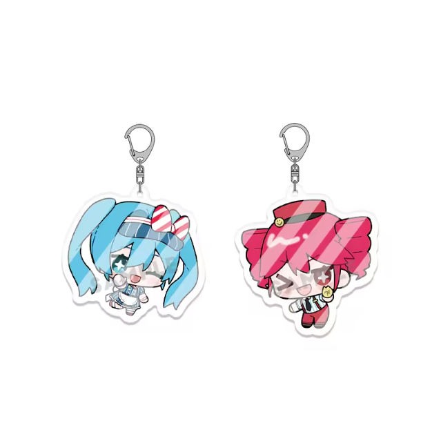 Móc Khoá Different Sides Design Mesmerizer Teto Chibi SD Kawaii Acrylic Cute Keychain