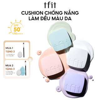  Phấn Nước BASE FIT TONE UP SUN CUSHION Chống Nắng Nâng Tông TFIT Hàn Quốc 12g Hiệu Chỉnh Tông Da Làm Mát Giảm Nhiệt 