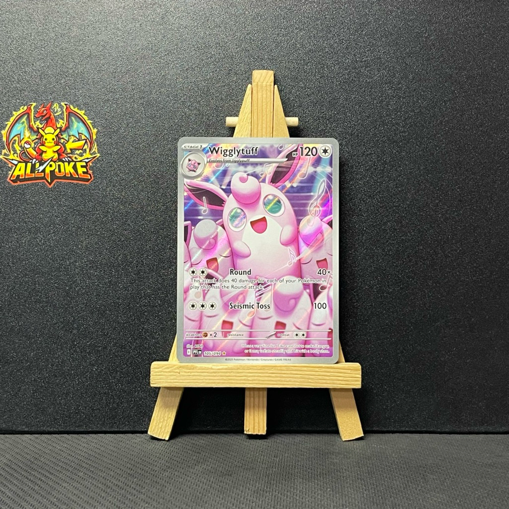 [ AllPoke ] Thẻ Bài Pokemon TCG,Wigglytuff - 105/094 -Mint