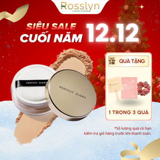  Phấn Phủ Kiềm Dầu Perfect Diary Chống Thấm Nước Kiểm Soát Dầu 12h 7g Rosslyn 