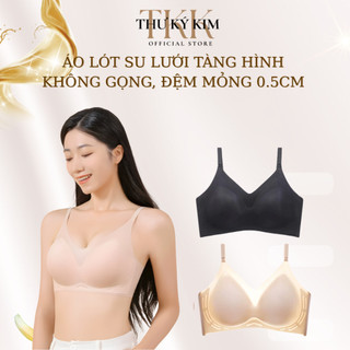  Áo Lót Nữ Su Lưới Tàng Hình Không Gọng – Mút Siêu Mỏng 0.5cm Chống Xệ Thoáng Mát Khóa Cài Sau 
