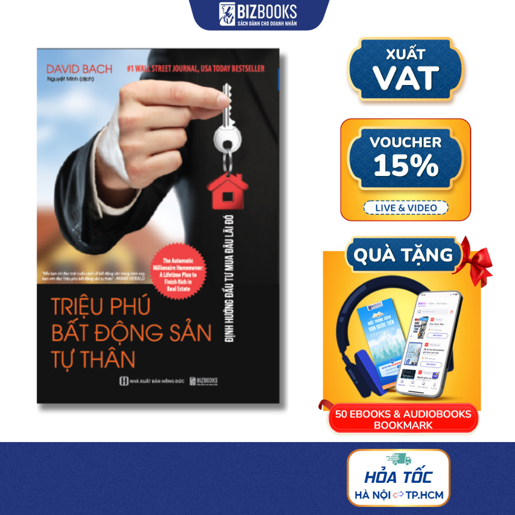 Sách Triệu Phú Bất Động Sản Tự Thân - Định Hướng Đầu Tư Mua Đâu Lãi Đó - 1 BEST SELLER