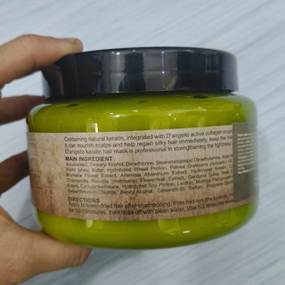 DẦU HẤP PHỤC HỒI TÓC DANGELLO KERATIN MASK 500ML