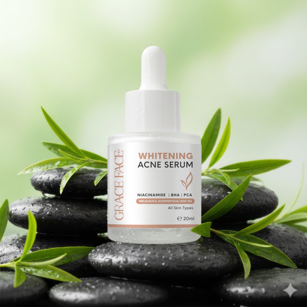 Serum tràm trà BHA dành cho da mụn, giúp mờ thâm, giảm mụn Grace Face 20ml | BigBuy360 - bigbuy360.vn