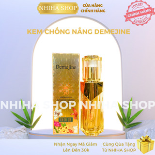  Kem Chống Nắng Demejine Cấp Ẩm Dưỡng Trắng Nâng Tone Nhẹ 40ml - Hàng chính hãng  CHAI VÀNG  