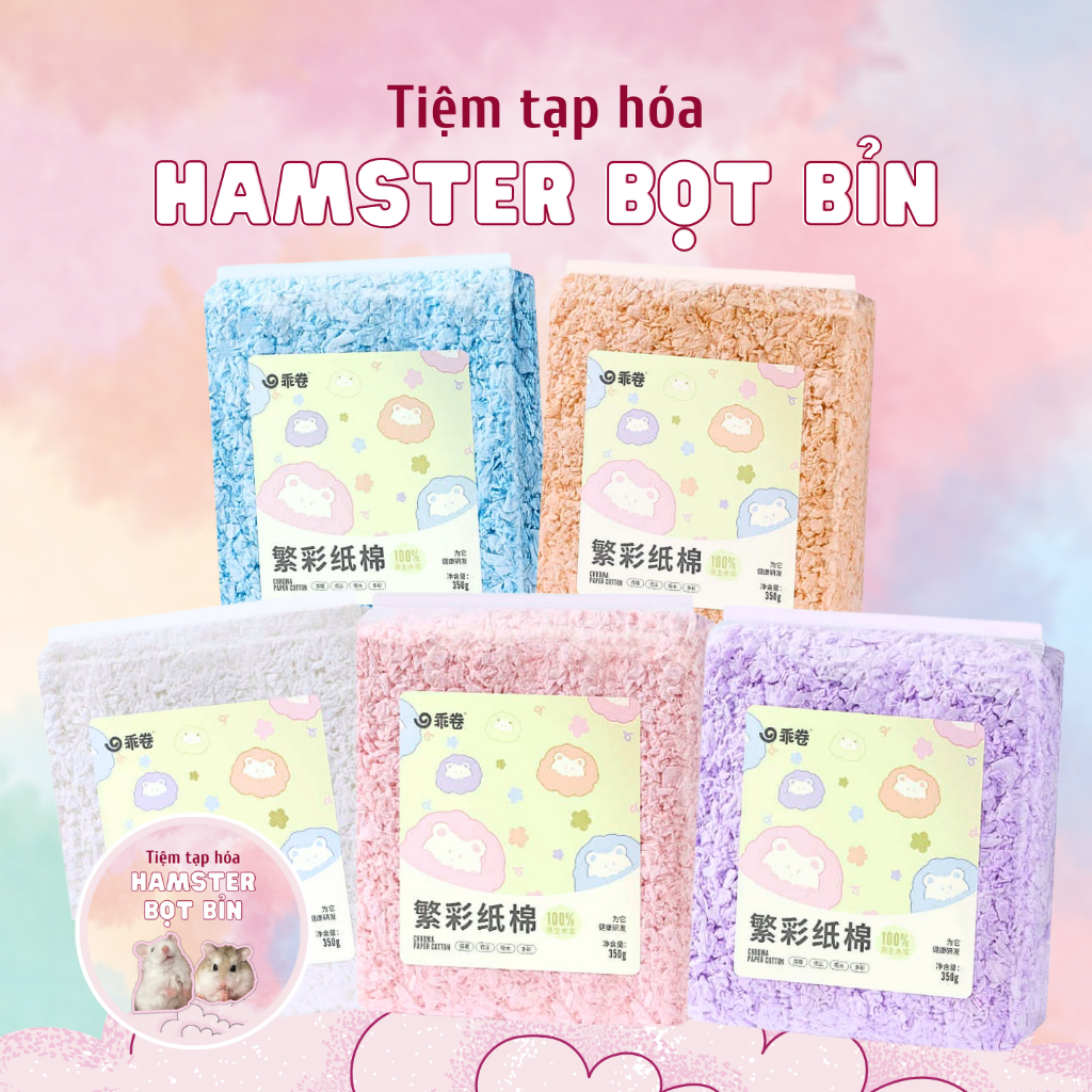 Giấy lót chuồng Gjgjo giấy màu giấy GJGJO lót chuồng hamster chuyên dụng an toàn