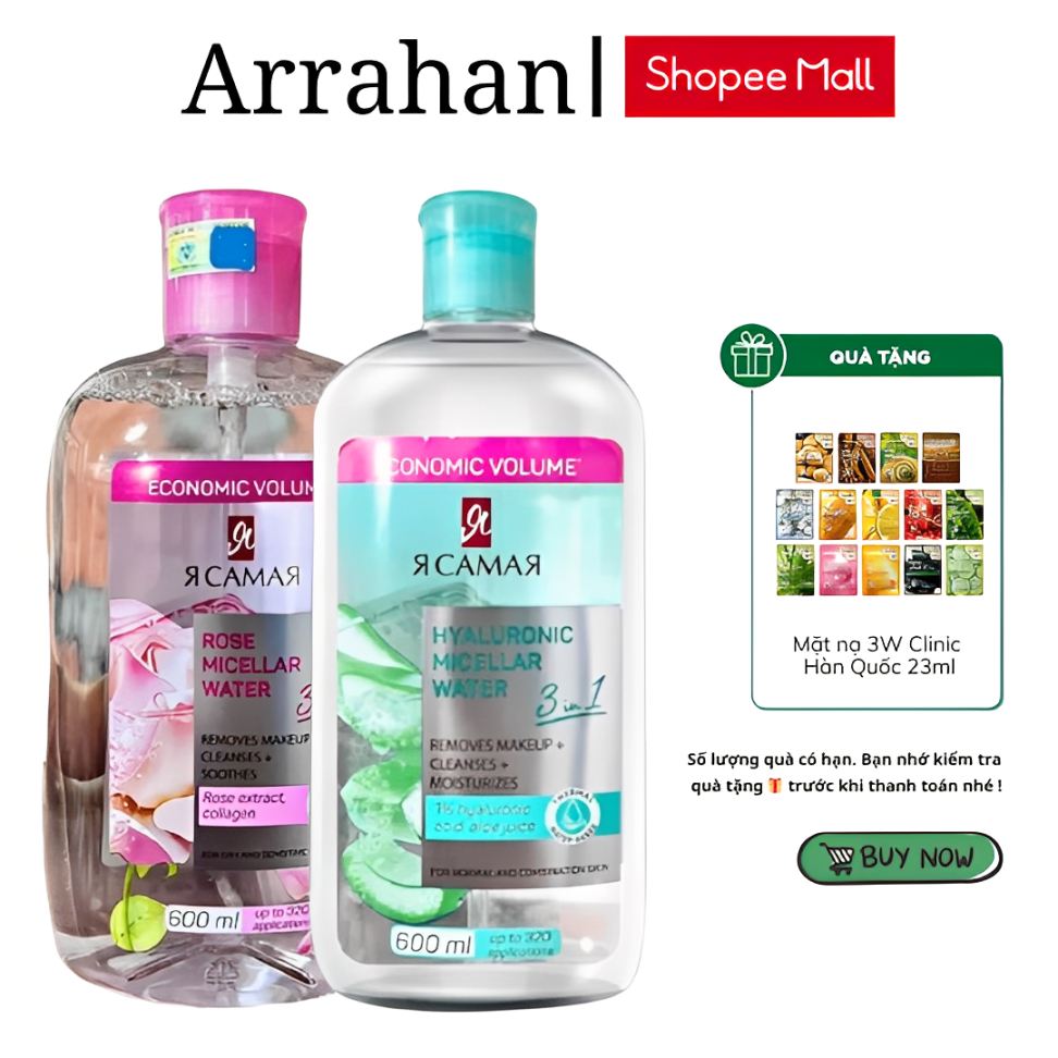 Nước Tẩy Trang Tôi Là Nhất Ya Samaya Nga 600ml