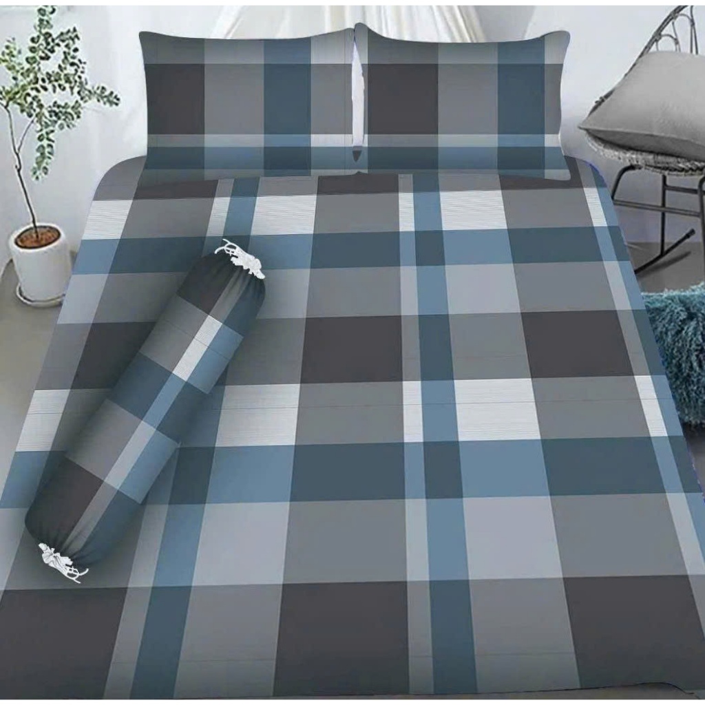 Bộ Drap Thun Hàn Quốc Mát Lạnh {4 MÓN} Cực Hot