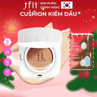  Cushion Chống Nắng LAYERING FIT COVER CUSHION EX TFIT Phấn nước trang điểm Hàn Quốc Trang Điểm Mịn Lì Lâu Trôi Dưỡng Ẩm 