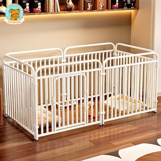  🐱Petorldog🐶 Chuồng Hàng Rào Quây CHỐNG PHÁ HỦY Ống Thép Mạ Kẽm Siêu Dày​ Bền đẹp Dành Cho Chó Lớn 