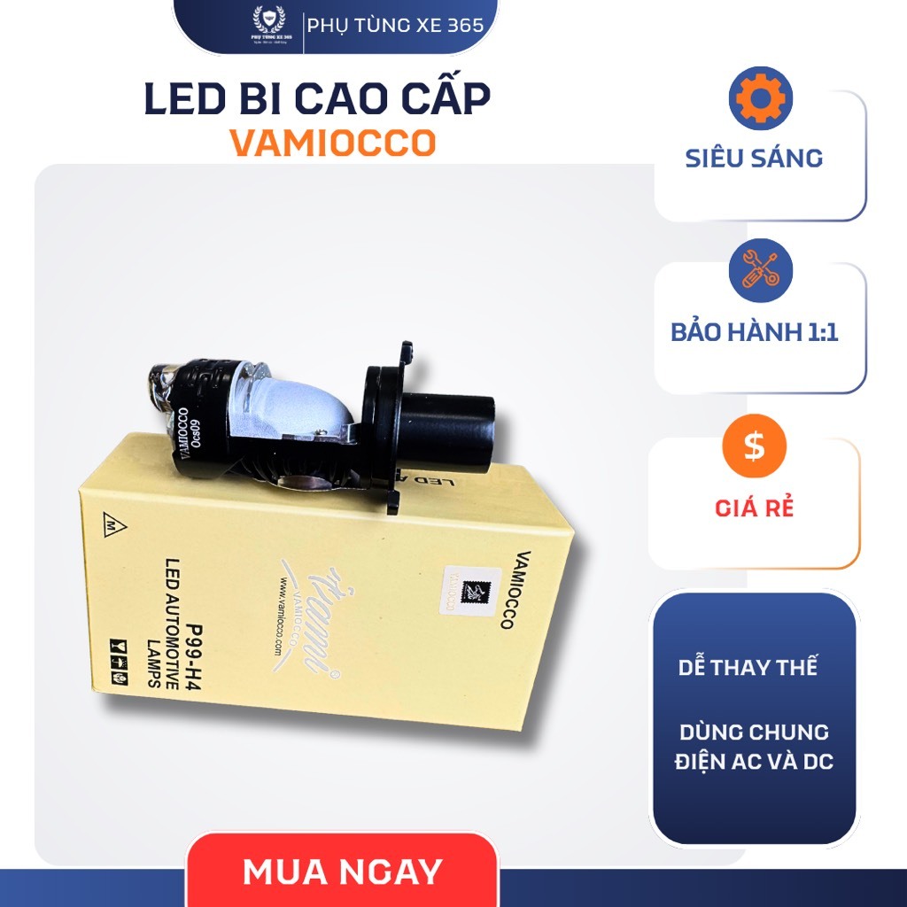 Bóng led P99 Thailan siêu sáng, siêu bền, đi đêm ánh sáng khỏe rõ ràng