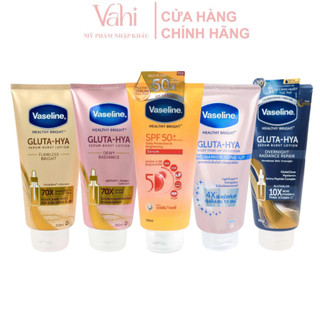  Dưỡng thể Vaseline Healthy Bright Gluta Hya Serum Burst Lotion 10X Jary 300ml 