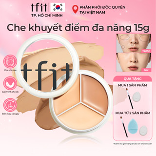  Che khuyết điểm TFIT Ckđ triệt sắc tfit che phủ cao kiềm dầu lâu trôi Cover Up Pro 15g - TFIT HCM 