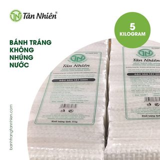 Bánh tráng siêu mỏng Tân Nhiên cây 5kg (Không phân nhỏ từng bịch)