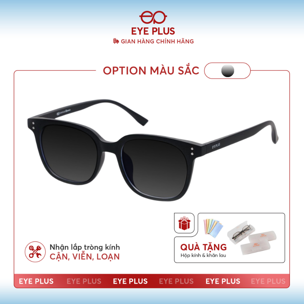 [ Phiên Bản Mới ] Kính Râm Phân Cực Dáng GM Nam Nữ ES2505 EyePLus Gọng Nhựa TR90 Chắc Chắn KIểu Dáng