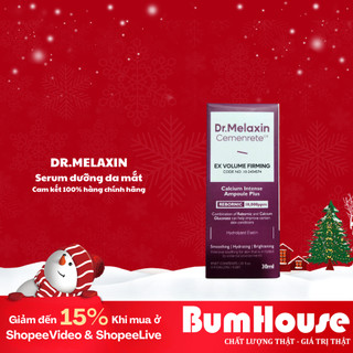[HÀNG CTY] Tinh Chất Dưỡng Da Vùng Mắt Dr.Melaxin Cemenrete Calcium Intense Ampoule 30ml