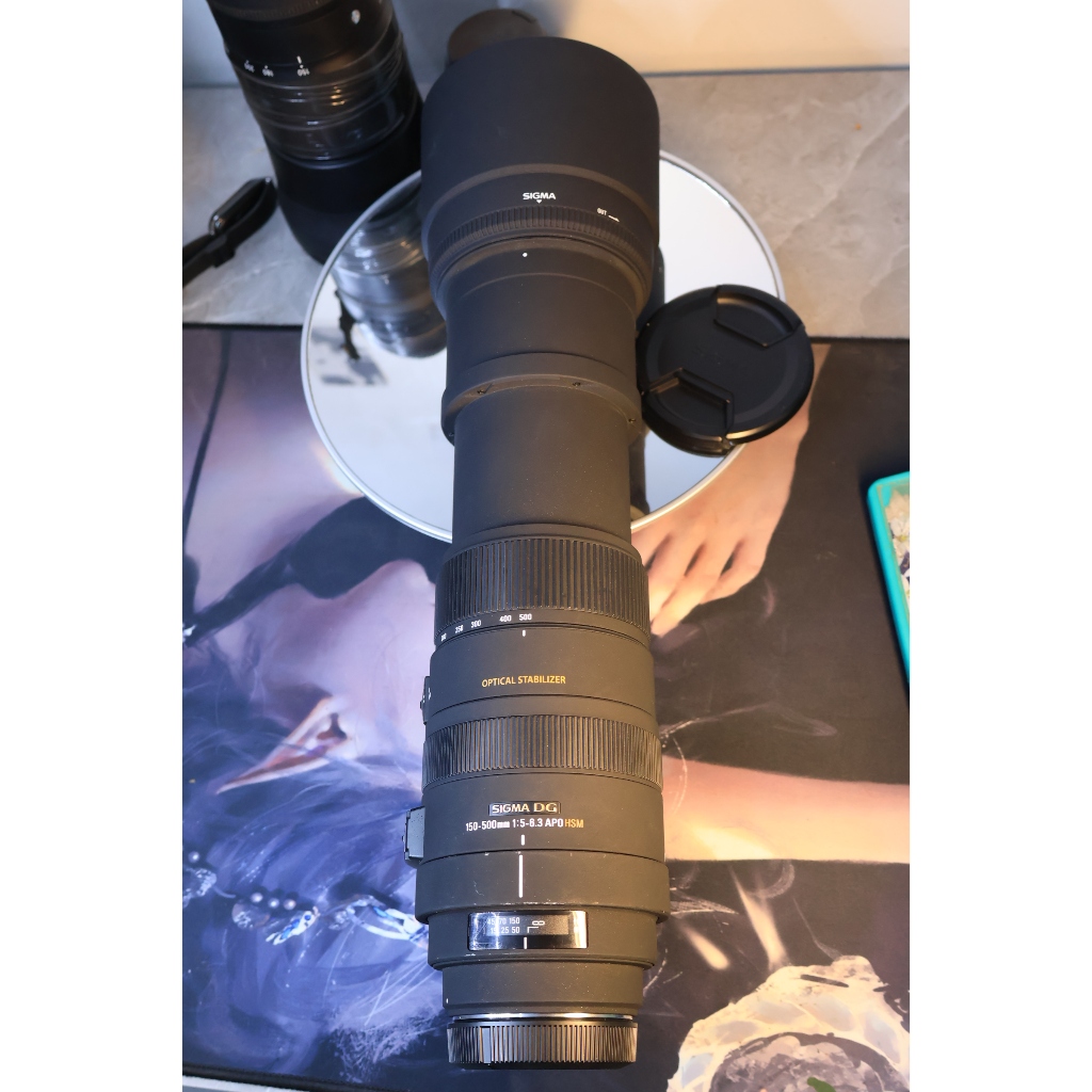 Ống kính Canon Sigma 150-500mm for canon EF * Hoạt động hoàn hảo - Ống kính Canon EF