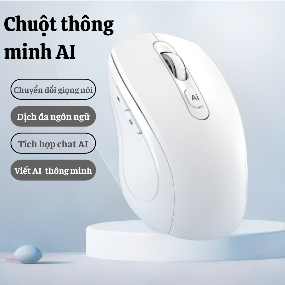 Chuột AI Thông Minh A7/A9 - Nhận Diện Giọng Nói Tiếng Việt Chính Xác - Chuyển Giọng Nói Thành Văn Bản - Phiên Dịch | BigBuy360 - bigbuy360.vn