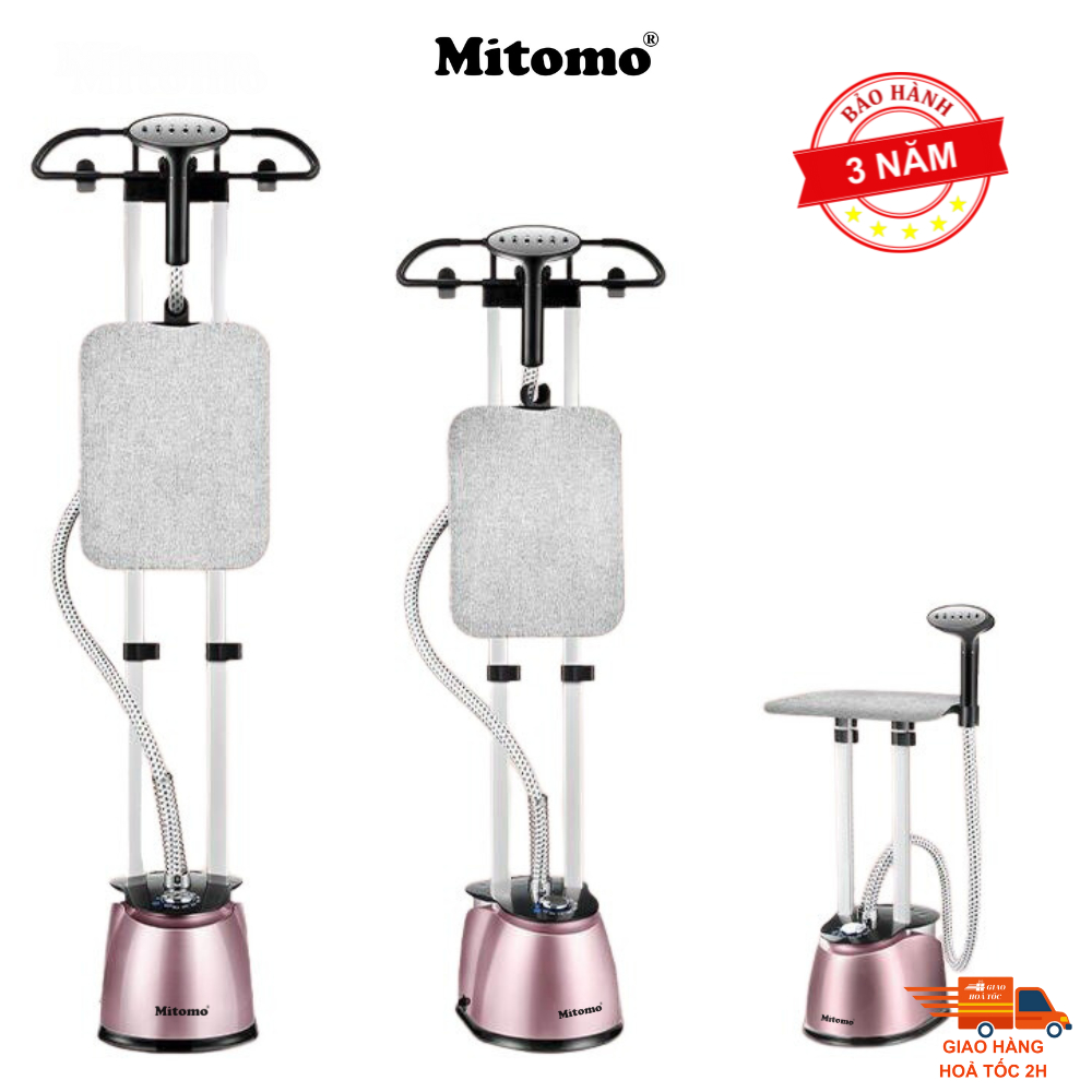 Bàn ủi hơi nước đứng cao cấp Mitomo GC-899 Max, công suất 2500W, BH 3 năm