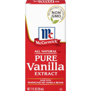 TINH CHẤT VANILLA Non-GMO McCormick All Natural Pure Vanilla Extract, 29ml (1 oz)
