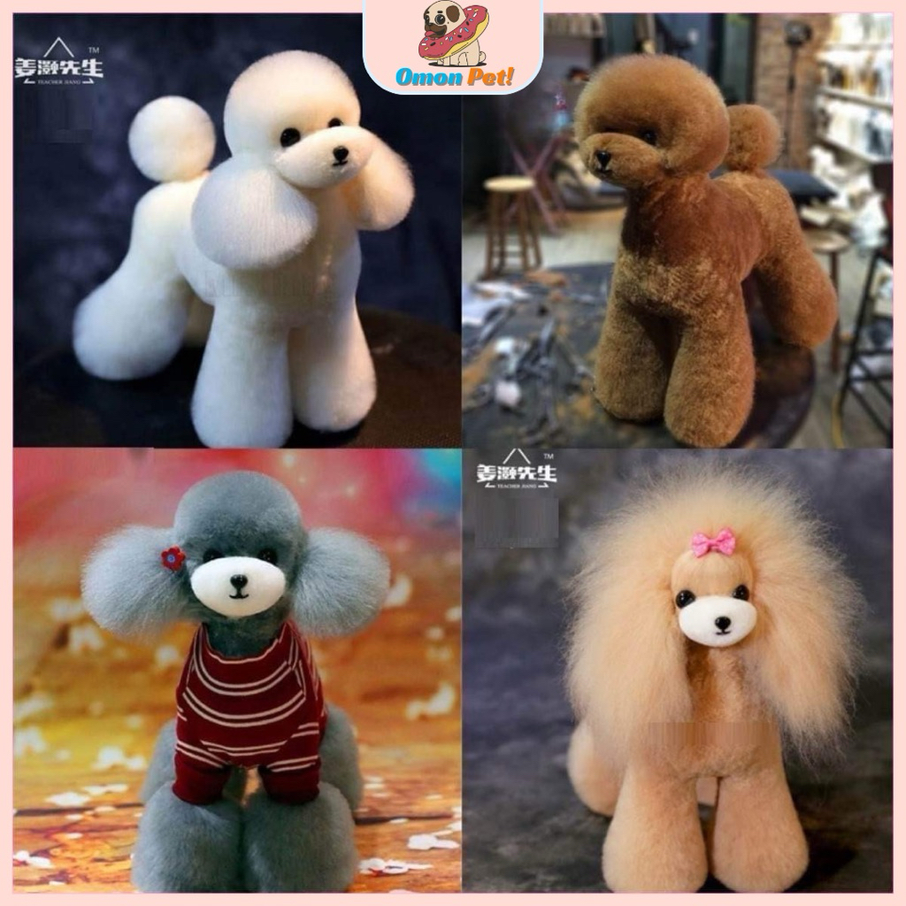 Tổng hợp khung và lông chó giả tập cắt Mr.Jiang