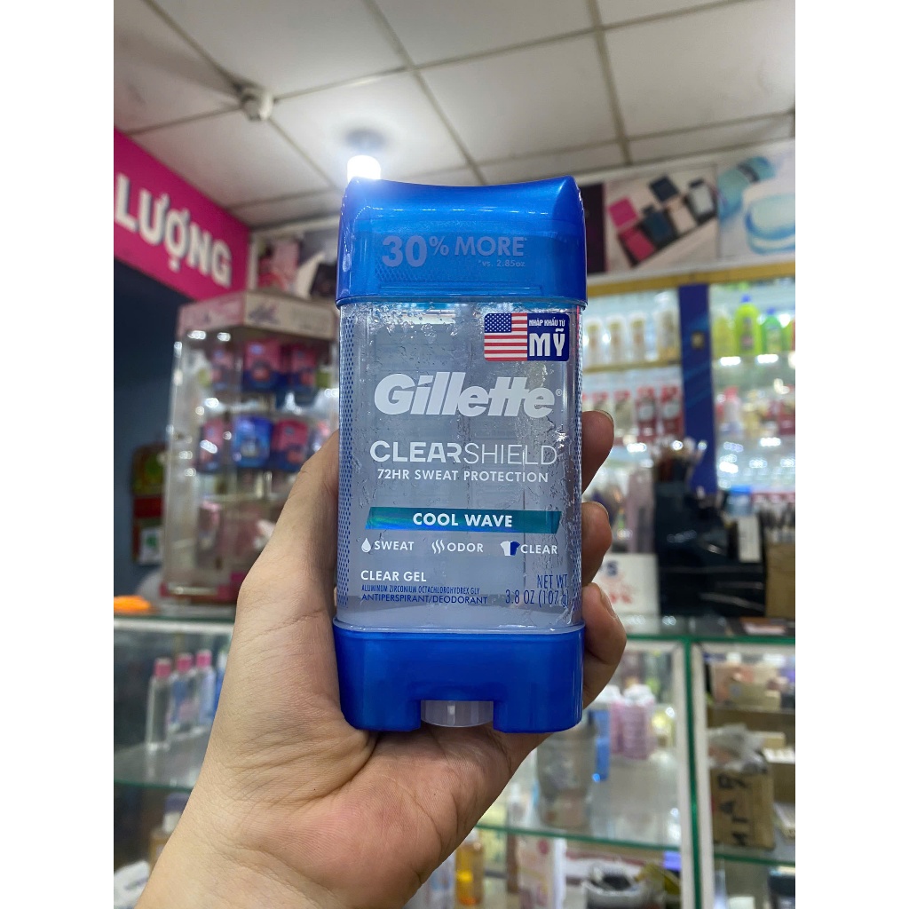Lăn khử mùi Gillette Cool Wave 107g