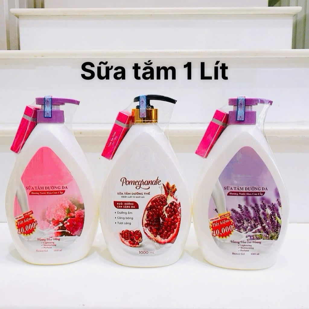 Sữa tắm dưỡng da Miracle hương nước hoa cao cấp 1000ml