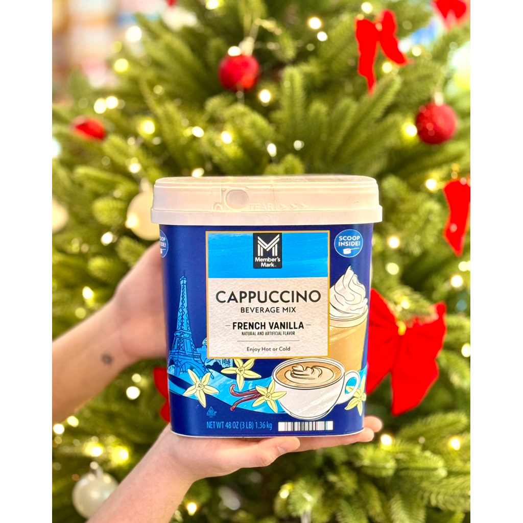 Bột Pha Cappuccino Vị French Vanilla Mỹ Hộp 1.36kg