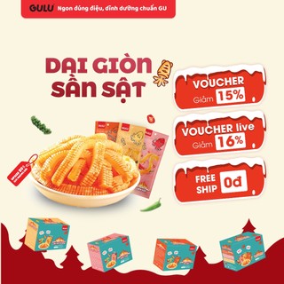   Up Size 20% Giá Không Đổi  Râu Mực Tẩm Vị Gulu Foods  Hương Vị Tứ Xuyên Tê Cay Siêu Cay  