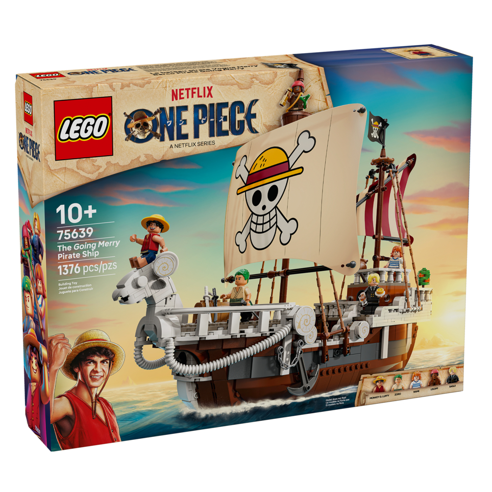[HAPPY BRICKS] BỘ LẮP RÁP LEGO ONE PIECE - 75639 - TÀU CƯỚP BIỂN GOING MERRY