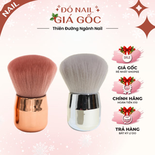  Chổi phủi bụi nail cán ngắn các loại - Cọ phủi bụi nail chuyên dụng lông dày mềm mượt 