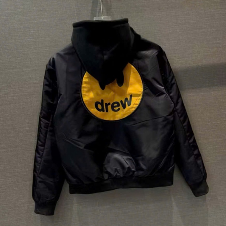 Áo Phao Drew Cao Cấp Hàng VNXK Chính Hãng Prosper Trần Bông 3 Lớp - Áo Khoác Phao Drew In Hình Mặt C