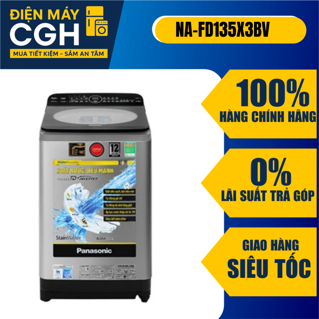 Máy Giặt Panasonic 9.5Kg NA-FD95X1LRV