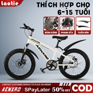  Xe đạp leo núi 20in cho trẻ 6-15 tuổi trang bị: phanh đĩa kép phuộc giảm xóc bộ chắn bùn đầy đủ 