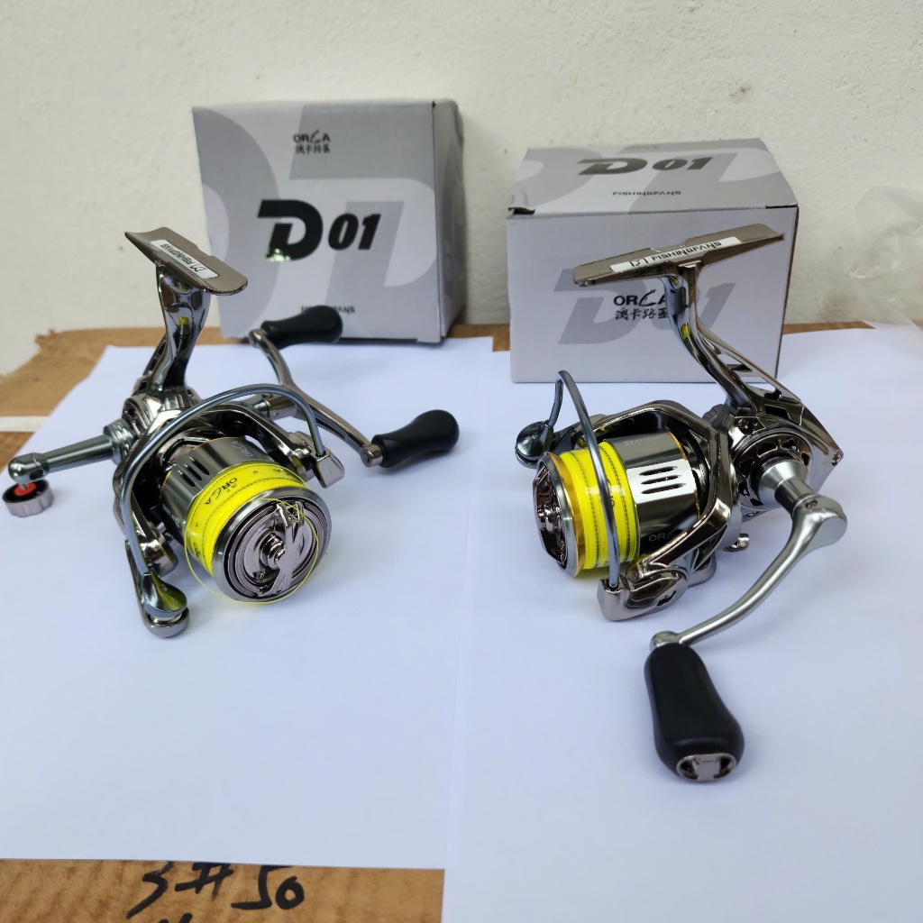 Máy Lure Đứng Cao Cấp Orca  D01 Có Sẵn Dây Pe-  Siêu Tiện lợi