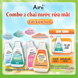  Combo 2 Chai Nước Rửa Mắt Multi B Eye Wash Bổ Sung Độ Ẩm 