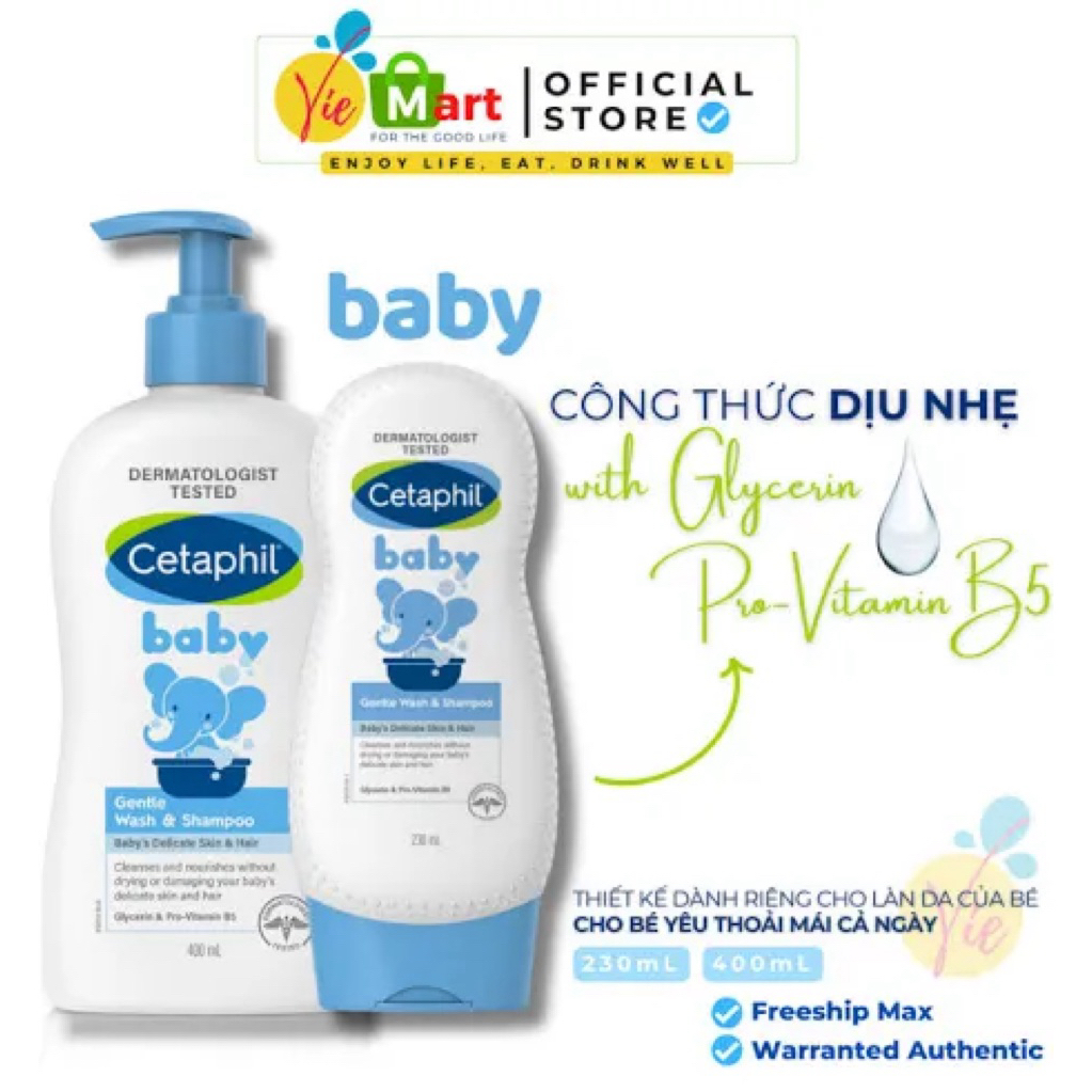 Sữa tắm Cetaphil baby