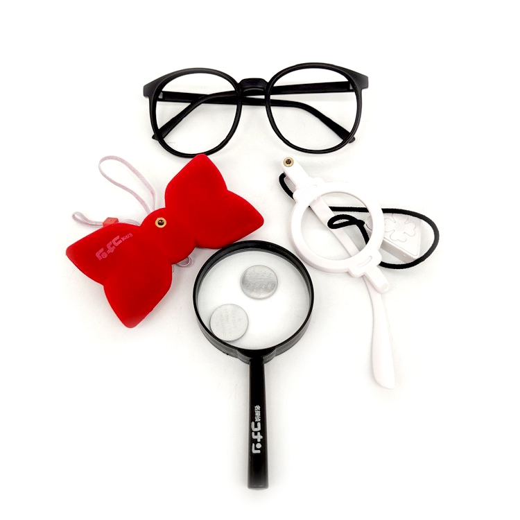 Mắt kính Kaito Kid  - Mắt Kính Cosplay Siêu Đạo Chích Kid Và Bộ Đạo Cụ Kaito Kid - 5934H