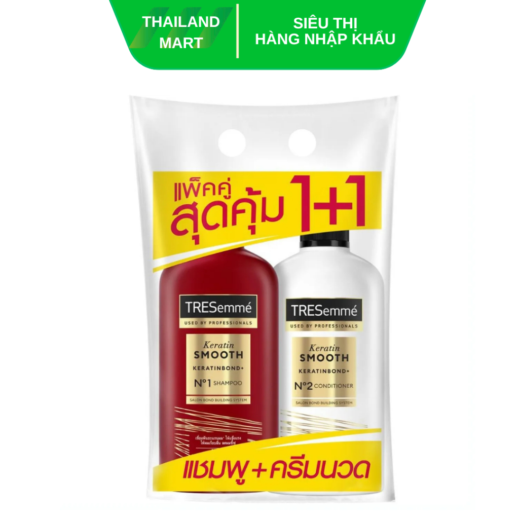 Treseme Combo Gội Xả Treseme Thái Lan 370ml+370ml Sản Xuất Tại Thái