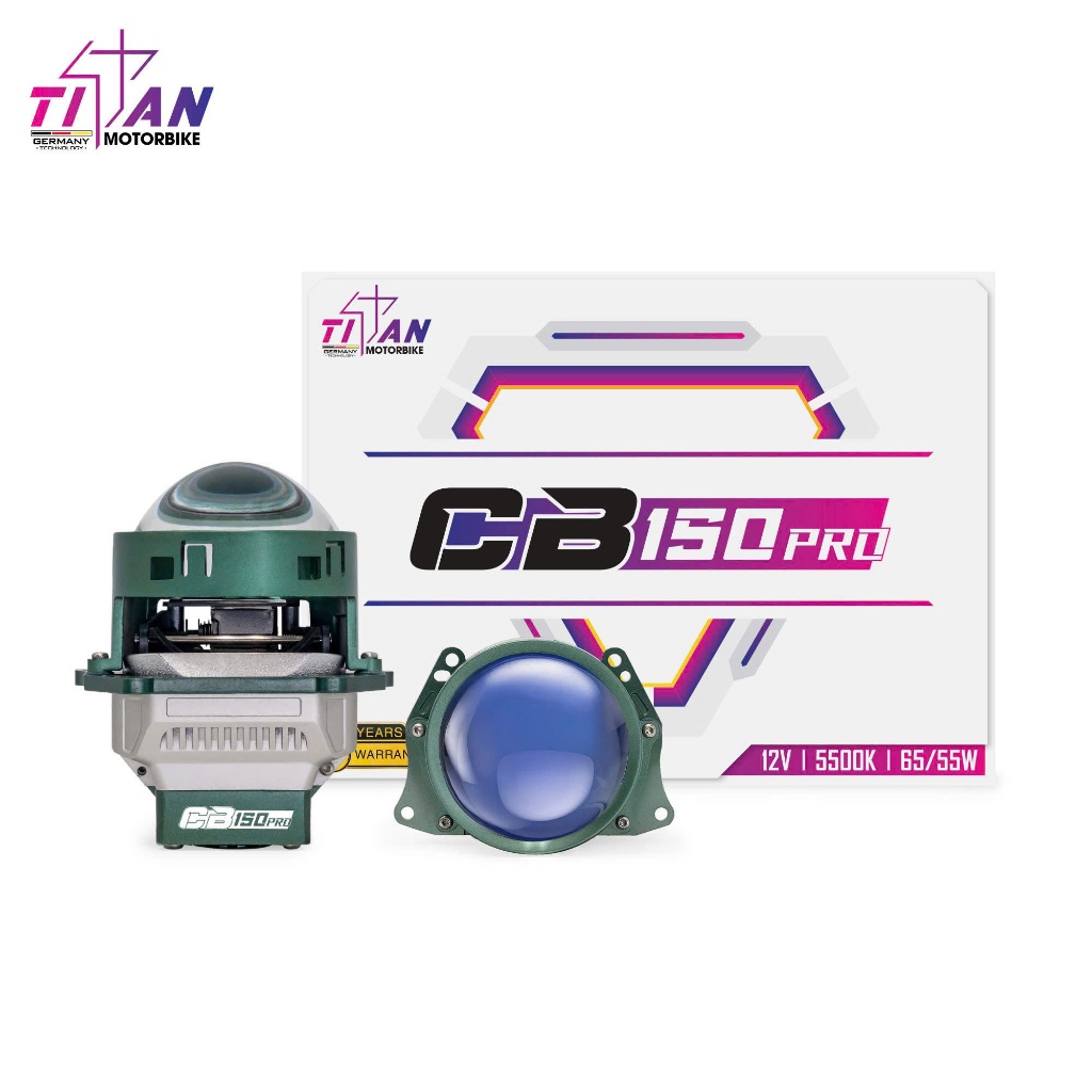 [CHÍNH HÃNG] Biled Titan CB150 pro - Chip Led Osram Tản Nhiệt Bằng Đồng moto auto365 f150plus CB150p