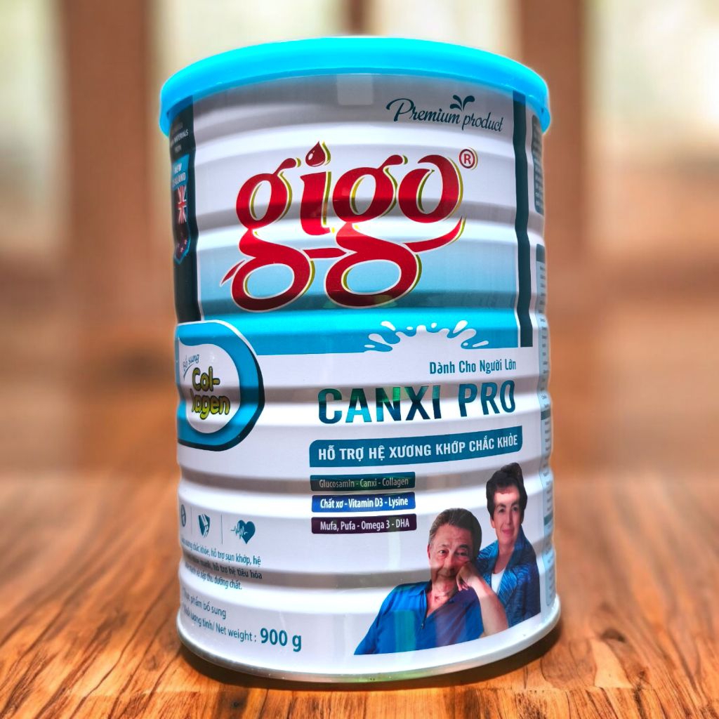 Sữa GiGo Canxi Pro 900G dành cho người lớn