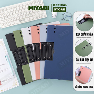  Kẹp tài liệu a4 trình ký văn phòng phẩm đôi - Bìa file kẹp tài liệu a4 kẹp giấy hồ sơ - MIYABI STORE 